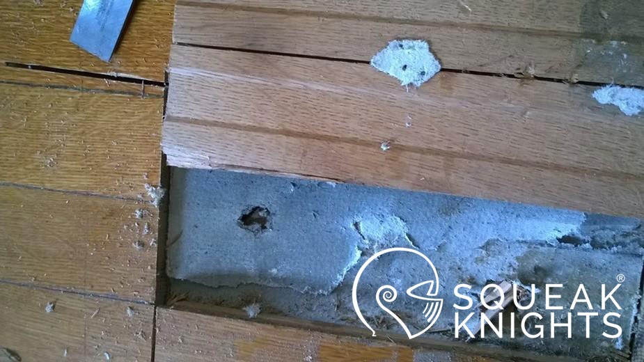 damaged flooring