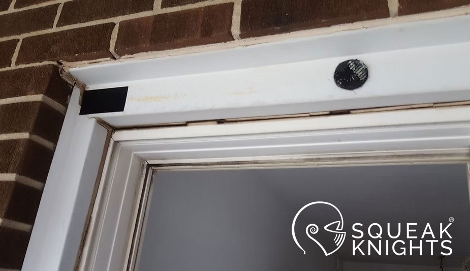 Caulking wears with time